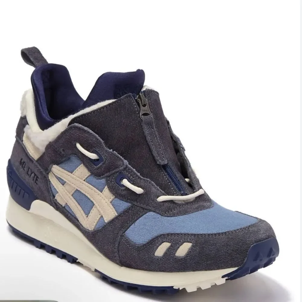 Asics Gel-Lyte MT Gris Blue Birch Mens Running Sz 7 EU 40